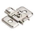 Hardware Resources Standard Duty 0 mm Cam Adjustable Steel Plate for 500 Series Euro Hinges 400.0R22.75